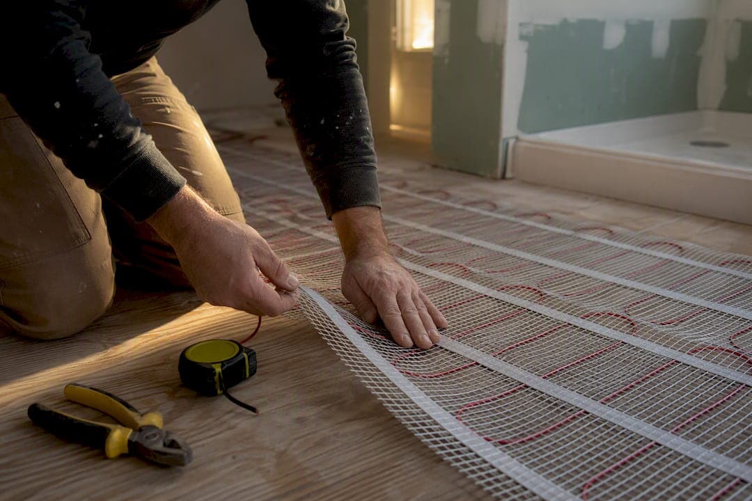 Heated bathroom floor cost in Calgary: what to budget for